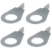 4 FLECHES (POINTERS) METAL NICKEL US 30 DEGRES