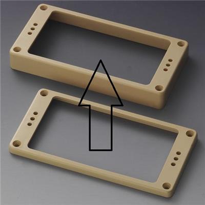 1 CONTOUR MICRO SCHALLER CREME PLAT CHEVALET + VIS (3 TROUS)