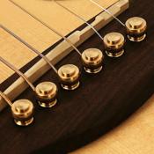 6 CHEVILLES GUITARE LAITON 5mm