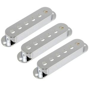 3 CAPOTS MICRO STRATOCASTER PLASTIQUE CHROME ALLPARTS