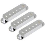 3 CAPOTS MICRO STRATOCASTER PLASTIQUE CHROME ALLPARTS