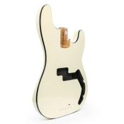 CORPS PRECISION BASS PRIMO ALLPARTS ALABASTER BINDING NOIR