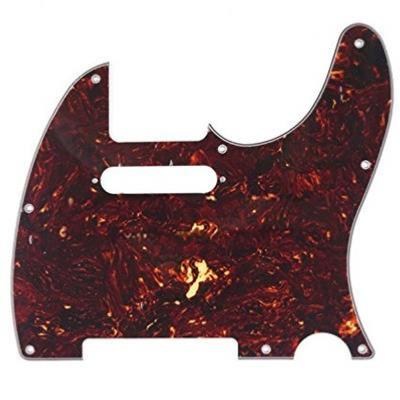 PICKGUARD TELE JET GUITARS TORTOISE SHELL