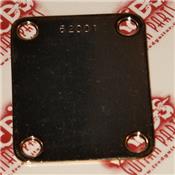 PLAQUE DE FIXATION CORPS/MANCHE MODELE DOREE + NUMERO DE SERIE