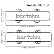 SET MICROS BARTOLINI JAZZ BASS 4 CORDES BA 9J1 L/S