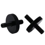 PAIRE D'INSERTS CHEVALET TYPE TUNOMATIC 4mm NOIRS