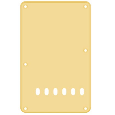 PLAQUE VIBRATO STRAT CREME 1 PLI BOSTON