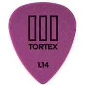 12 MEDIATORS DUNLOP TORTEX III 1.14mm