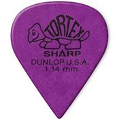 12 MEDIATORS DUNLOP TORTEX SHARP 1.14mm