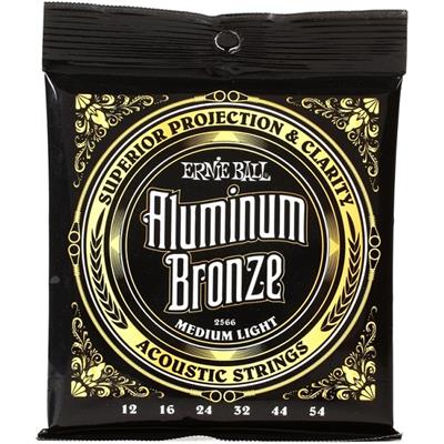 CORDES ACOUSTIQUE ERNIE BALL ALUMINIUM BRONZE 2566 12-54