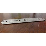 PLAQUE CONTROLE TELECASTER ANTIQUE SILVER 9.6mm