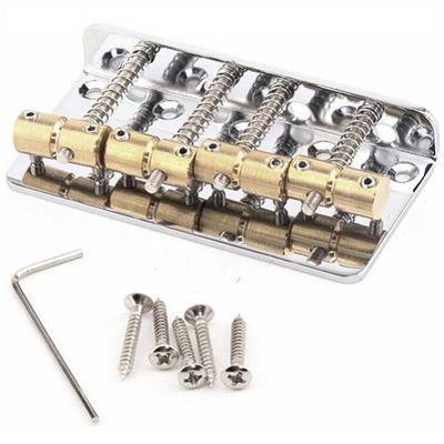 CHEVALET BASSE 4 CORDES VINTAGE CHROME PONTETS LAITON