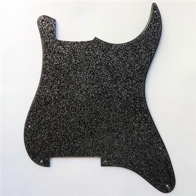 PICKGUARD STRAT 62 NON PERCE NOIR PAILLETE