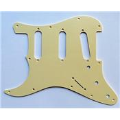 GAUCHER PICKGUARD SSS VINTAGE '62 CREME 1 PLI BOSTON
