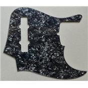 PICKGUARD JAZZ BASS US 5 CORDES BLACK PEARL