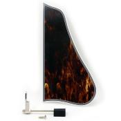 PICKGUARD GUITARE ARCHTOP ACRYLIC TRANSLUCIDE TORTOISE