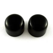 2 BOUTONS DOME EBENE 6mm ALLPARTS