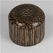 2 BOUTONS DOME TIGERWOOD 6mm ALLPARTS