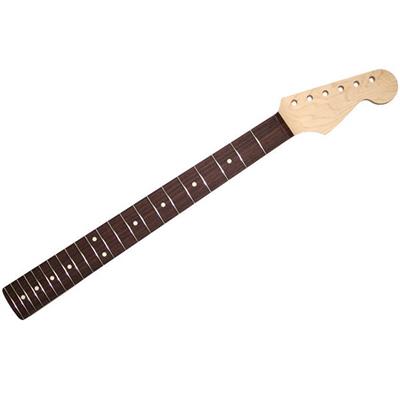 MANCHE STRATOCASTER LBF FENDER ALLPARTS TOUCHE PALISSANDRE NON VERNIS 22 CASES SILLET 43mm