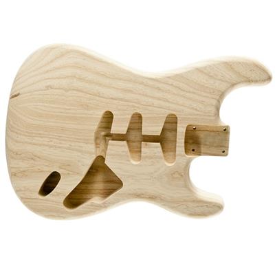 STRAT® BODY UNFINISHED ASH NON TRM