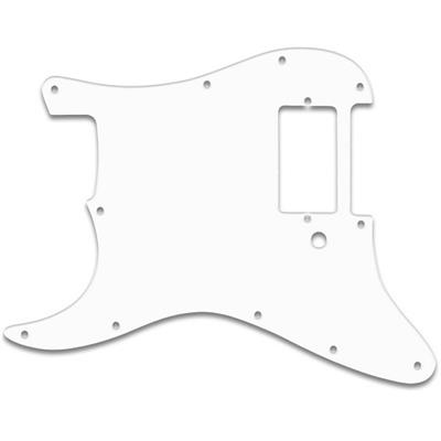 PICKGUARD H BLANC 1 PLI HUMBUCKER 1 VOLUME GAUCHER
