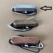 MICRO MANCHE TELE ERIC CUSTOM ALNICO V ANTIQUE SILVER