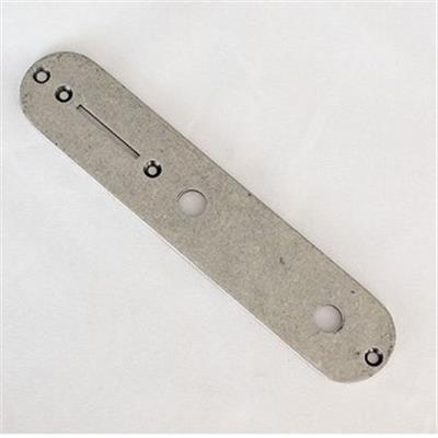 PLAQUE CONTROLE TELECASTER ANTIQUE SILVER 9.6mm