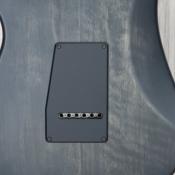 PLAQUE ARRIERE VIBRATO VIGIER EXCALIBUR NOIRE 1 PLI