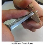 COUTEAU LUTHIER HOSCO KURI FENTE A DROITE