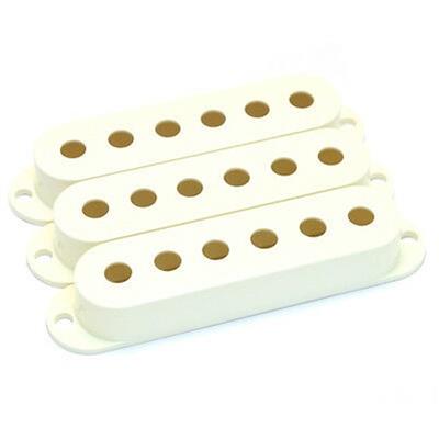3 CAPOTS MICRO FENDER STRATOCASTER NYLON PARCHEMIN
