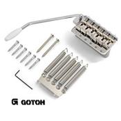 VIBRATO STRAT GOTOH GE101TS CHROME BLOC ACIER