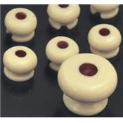 6 CHEVILLES GUITARE MARTIN IVOIRE POINT TORTOISE 5mm