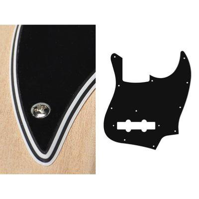 PICKGUARD JAZZ BASS BOSTON NOIR 4 PLIS
