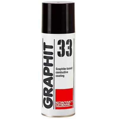 VERNIS CONDUCTEUR KONTAKT GRAPHIT 33 SPRAY 200ml