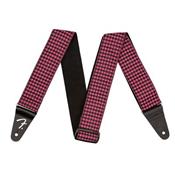 COURROIE FENDER JACQUARD HOUNDSTOOTH ROSE
