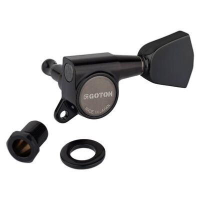 MECANIQUES 3x3 GOTOH SG381-MG A BLOCAGE NOIRES BOUTONS TULIPE