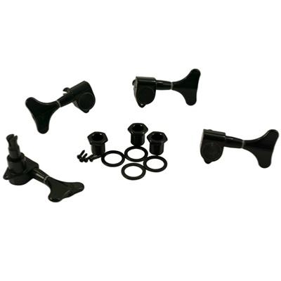 4 MECANIQUES BASSE 4 CORDES TYPE GB7 2x2 NOIRES