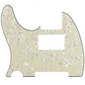GAUCHER PICKGUARD TELE H HUMBUCKER AGED PEARL WD