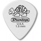 12 MEDIATORS DUNLOP TORTEX JAZZ III WHITE 1.5mm