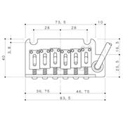 VIBRATO STRAT GOTOH 510TS NICKEL BARILLET ACIER