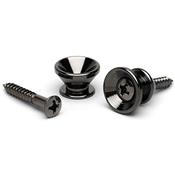 2 ATTACHE-COURROIE GOTOH COSMO BLACK FORME VINTAGE