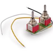 MEC DUO Mini Toggle Switch chrome POUR SPLIT