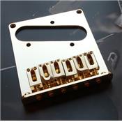 CHEVALET TELE MODERNE DORE 6 PONTETS PLEINS