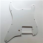 PICKGUARD H BLANC 1 PLI HUMBUCKER 1 VOLUME GAUCHER