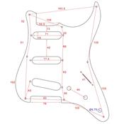 PG-0550-031 Clear Pickguard for Stratocaster®