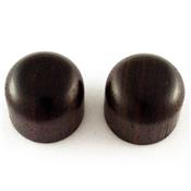 2 BOUTONS DOME PALISSANDRE 6mm ALLPARTS