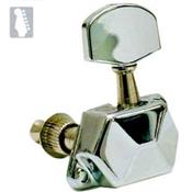 MECANIQUES 6 en ligne GUITARE DIAGONALE GAUCHER CHROME