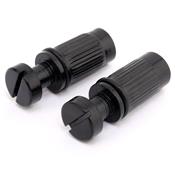 PAIRE DE RIVETS POUR CORDIER NOIR METRIQUE