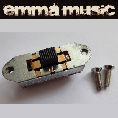 SELECTEUR SLIDE ON/OFF/ON MUSTANG NOIR