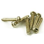 10 VIS MECANIQUES ou TRUSS ROD PHILLIPS NICKEL 12mm